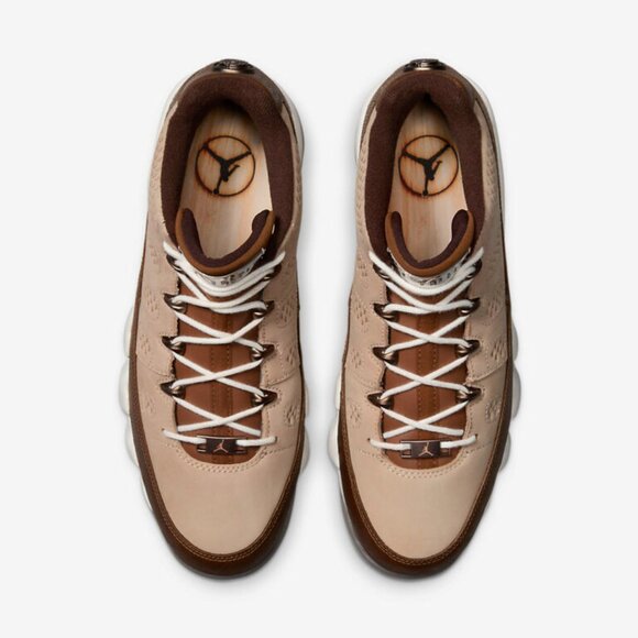 Nike Air Jordan 9 Golf NRG PGA Masters Woods WoodGrain Brown 10.5 FN6929-200 - Picture 4 of 16